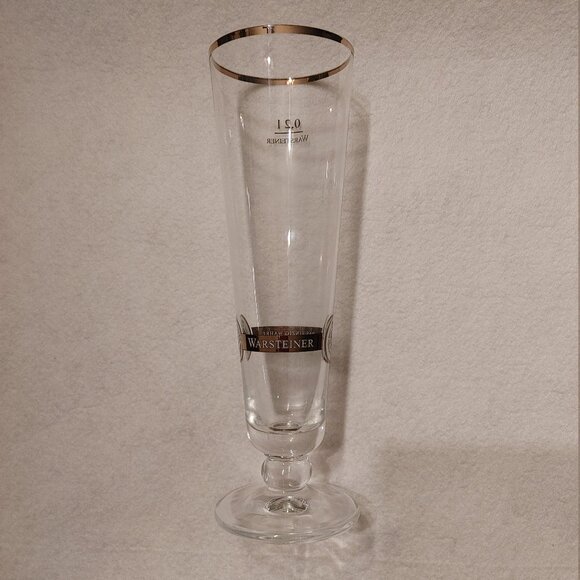 Vintage Warsteiner German Pilsner Beer Glass - 0,21 - Picture 2 of 2